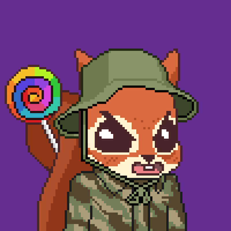 Pixel Squirrels #399